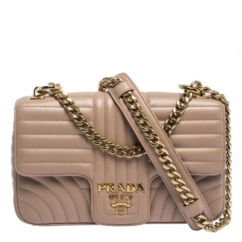 desert beige prada bag|Prada diagramme leather shoulder bag.